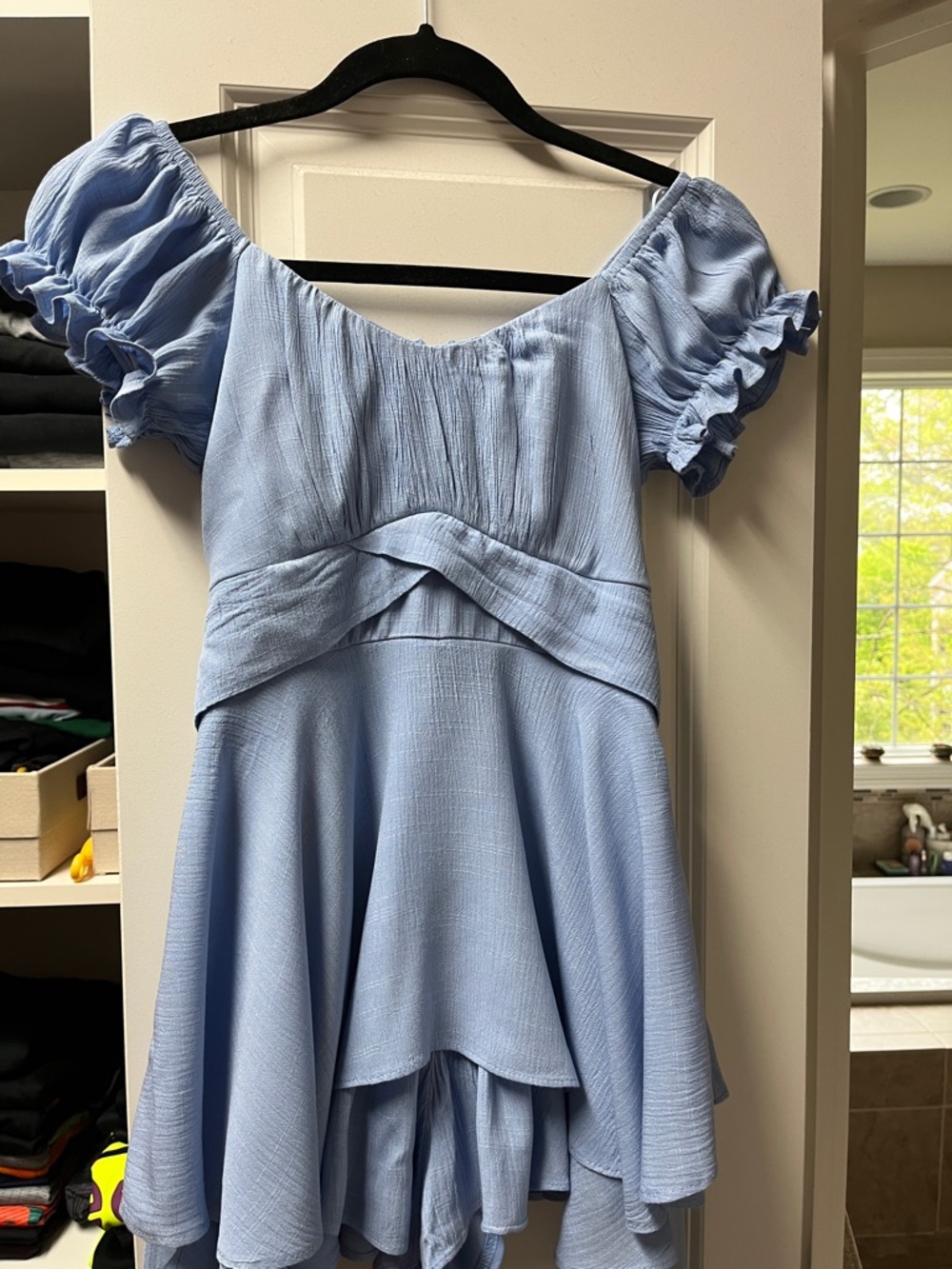 Altar'd State Light Blue Dress / Romper Size XS